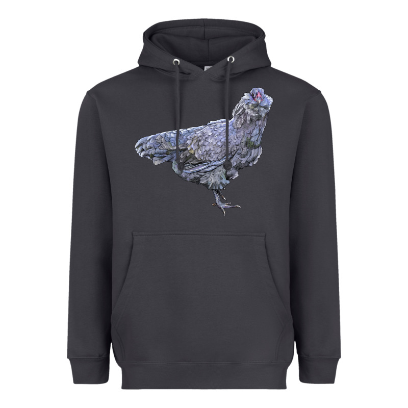 Ameraucana Chicken Heavyweight Hoodie by LillyAllenDesigns | Teevron