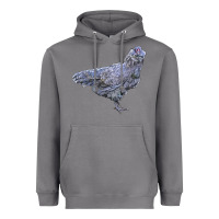 Storm Ameraucana Chicken Heavyweight Hoodie - LillyAllenDesigns