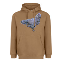 Toasted Coconut Ameraucana Chicken Heavyweight Hoodie - LillyAllenDesigns