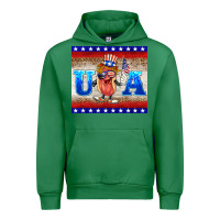 Emerald usa hot dog Urban Hoodie - BarkalooDesign