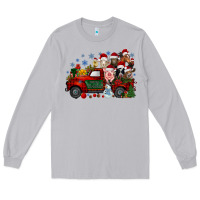 Moon Dust christmas farm animals truck Long Sleeve Tee - RacoonDesign