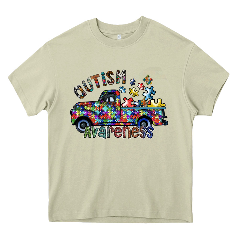 Autism Avareness Heavy Core Tee by SublimationCraftShop | Teevron