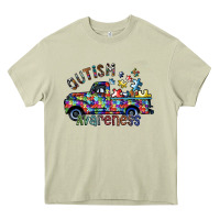 Mossy autism avareness Heavy Core Tee - SublimationCraftShop