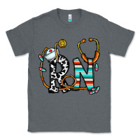 Charcoal Heather rn nurse Classic Tee - CowhideDigitalArt