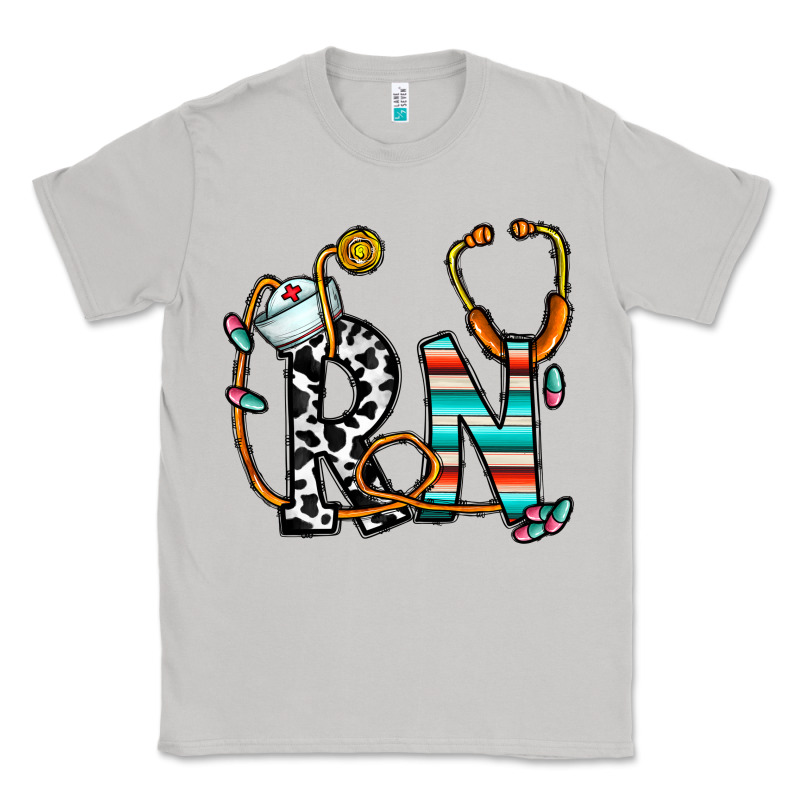 Rn Nurse Classic Tee by CowhideDigitalArt | Teevron