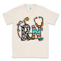 Natural rn nurse Classic Tee - CowhideDigitalArt