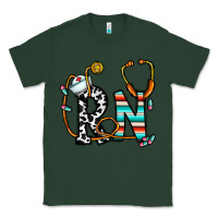 Sports Green rn nurse Classic Tee - CowhideDigitalArt