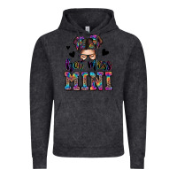 Vintage Black mess mini messy bun Vintage Hoodie - Zillion Design Studio