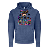 Vintage Denim mess mini messy bun Vintage Hoodie - Zillion Design Studio