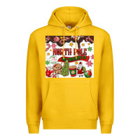 Lemon North Pole Hot Chocolate christmas Premium Hoodie - MaliasSmallBusiness