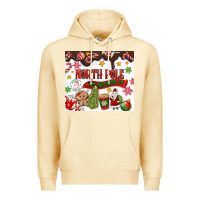 Pina Colada North Pole Hot Chocolate christmas Premium Hoodie - MaliasSmallBusiness