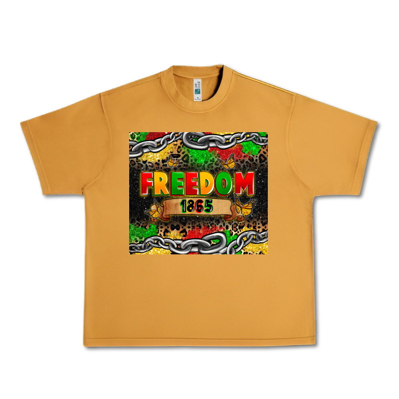 Juneteenth Freedom 1865 Urban Heavy Tee by Zillion Design Studio | Teevron