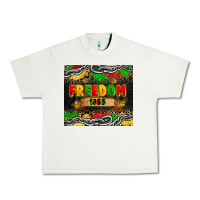 Pistachio juneteenth freedom 1865 Urban Heavy Tee - Zillion Design Studio