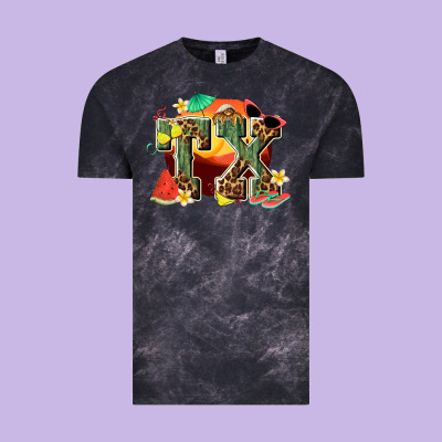 Summer Tx Vintage Tee Designed By Texasbilliewilder