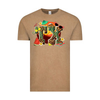 Vintage Coffee summer tx Vintage Tee - texasbilliewilder