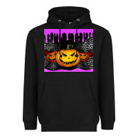 Black halloween jack o'lantern dripping glitter tumbler Heavyweight Hoodie - Jasminsmagicworld