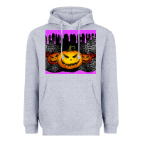 Heather Grey halloween jack o'lantern dripping glitter tumbler Heavyweight Hoodie - Jasminsmagicworld