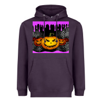 Plum halloween jack o'lantern dripping glitter tumbler Heavyweight Hoodie - Jasminsmagicworld