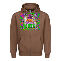 Chestnut Wicked cute halloween Zipper Hoodie - Artiststas