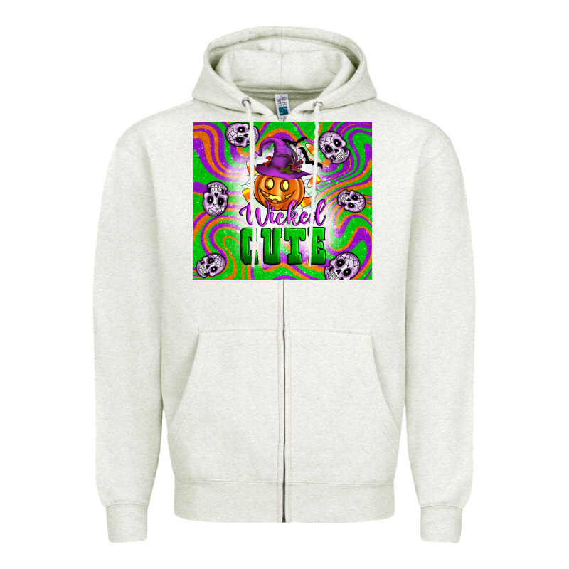 Wicked Cute Halloween Zipper Hoodie by Artiststas | Teevron