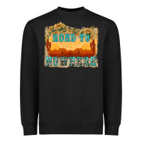 Black road to nowhere tbw Heavyweight Sweatshirt - texasbilliewilder