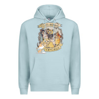Blue Mist Cats Against Cat Calls Premium Hoodie - Bettercallsaul