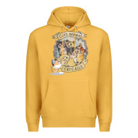 Mustard Cats Against Cat Calls Premium Hoodie - Bettercallsaul