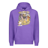 Purple Cats Against Cat Calls Premium Hoodie - Bettercallsaul