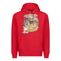 Red Cats Against Cat Calls Premium Hoodie - Bettercallsaul