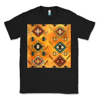 Black native american aztec seamless pattern 4 Classic Tee - BundleAndBundleShop