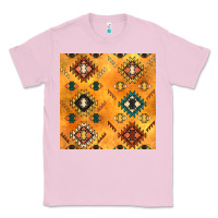 Bubblegum Pink native american aztec seamless pattern 4 Classic Tee - BundleAndBundleShop