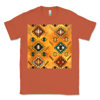 Copper native american aztec seamless pattern 4 Classic Tee - BundleAndBundleShop
