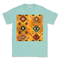 Seafoam native american aztec seamless pattern 4 Classic Tee - BundleAndBundleShop