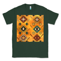 Sports Green native american aztec seamless pattern 4 Classic Tee - BundleAndBundleShop