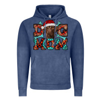 Vintage Denim Christmas Labrador Dog Mom Vintage Hoodie - RanaPortraitStore