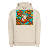 Pigment French Oak fall pumpkin lamb Urban Hoodie - Jasminsmagicworld