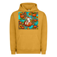 Pigment Peanut Butter fall pumpkin lamb Urban Hoodie - Jasminsmagicworld