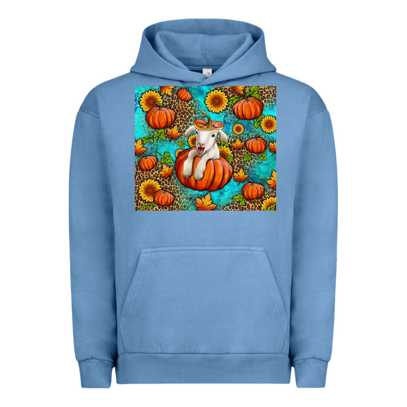 Fall Pumpkin Lamb Urban Hoodie by Jasminsmagicworld | Teevron