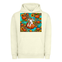 Pigment Pistachio fall pumpkin lamb Urban Hoodie - Jasminsmagicworld