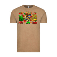 Vintage Coffee peace love tacos Vintage Tee - Zillion Design Studio