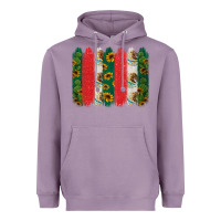 Lavender mexican flag brushstroke Heavyweight Hoodie - Jasminsmagicworld
