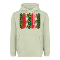Matcha mexican flag brushstroke Heavyweight Hoodie - Jasminsmagicworld