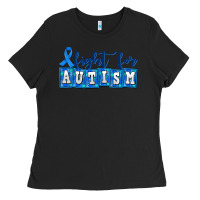 Black fight for autism Ladies Tee - AdoDesignShop