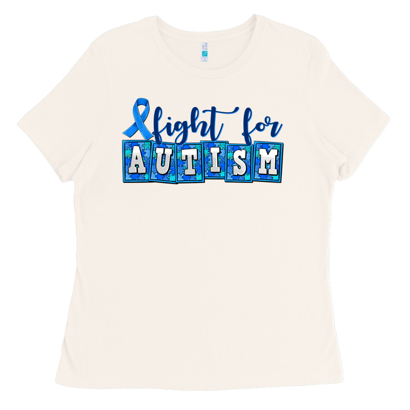 Fight For Autism Ladies Tee by AdoDesignShop | Teevron