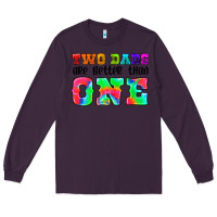 Plum two dads are better than one Long Sleeve Tee - HRA Design Shop