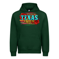 Forest Green Texas Chica with roses Urban Hoodie - Jasminsmagicworld