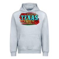 Heather Grey Texas Chica with roses Urban Hoodie - Jasminsmagicworld