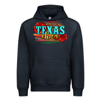 Navy Texas Chica with roses Urban Hoodie - Jasminsmagicworld