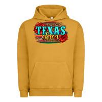 Pigment Peanut Butter Texas Chica with roses Urban Hoodie - Jasminsmagicworld
