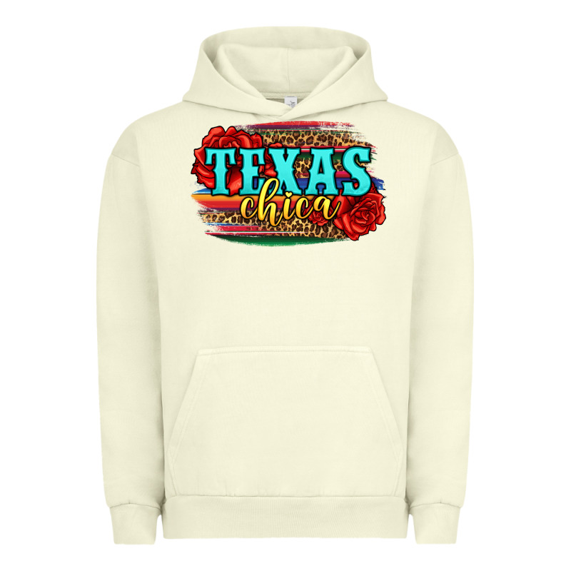 Texas Chica With Roses Urban Hoodie by Jasminsmagicworld | Teevron